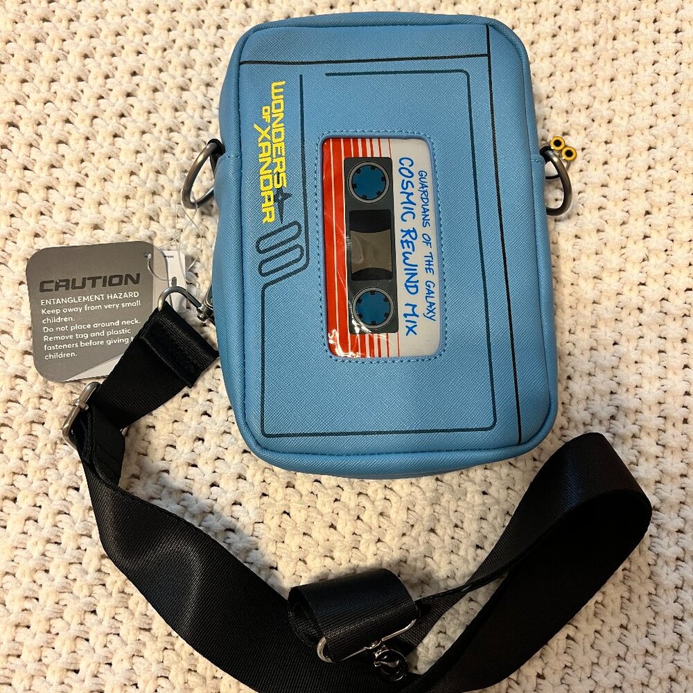 NWT Guardians of the Galaxy Cosmic Rewind Cassette Tape Bag